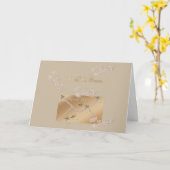 Word goed wenskaart kaart (Gele Bloem)