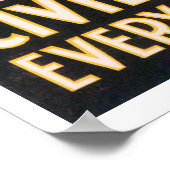 Word het Amerikaanse WWI-Poster wakker Poster (Hoek)