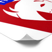 Word - het Poster van WPA van de Veiligheid van Fi (Hoek)