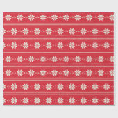 Word ingepakt in vreugde! 🎄 cadeaupapier (Vlak)