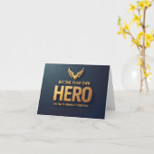 Word je eigen Wenskaart Kaart (Gele Bloem)