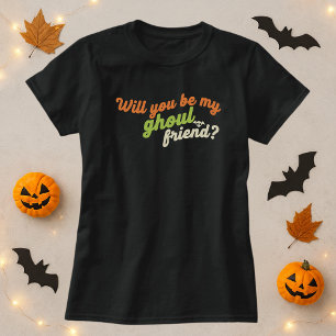 Word Je Mijn Spookvriend Grappige Halloween Grappe T-shirt