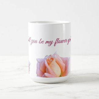Word jij mijn bloemenmeisje, Pink Roses? Koffiemok
