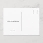 Word jij mijn bruidsmeisje PC - Gold Glitter Fab Uitnodiging Briefkaart (Achterkant)