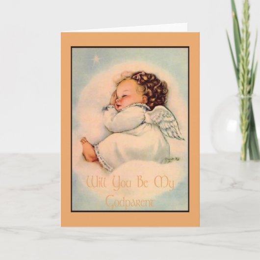 Word jij mijn peetouder Kaart? (Voorkant)