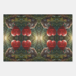 Word jij mijn Valentijn Inpakpapier Vel