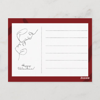 Word jij mijn Valentijn? Romantische Valentijnsdag Briefkaart
