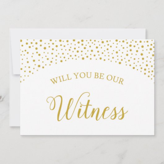 Word jij onze Kaart van het getuigenvoorstel? (Voorkant)