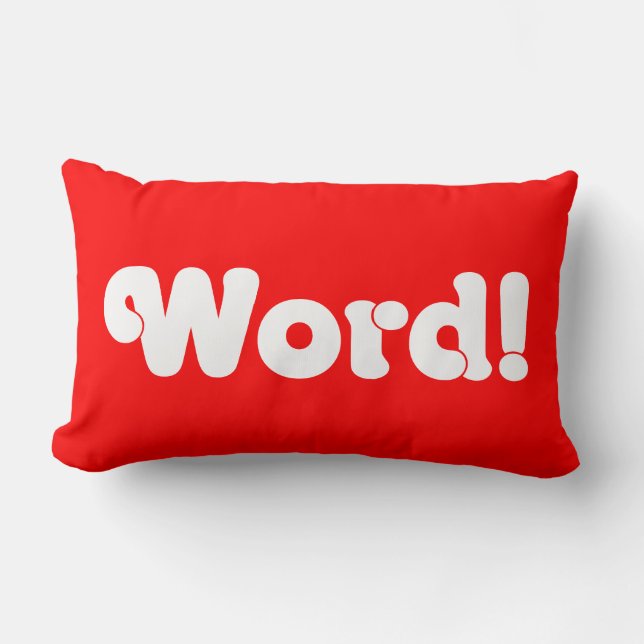Word! Kussen (Voorkant)