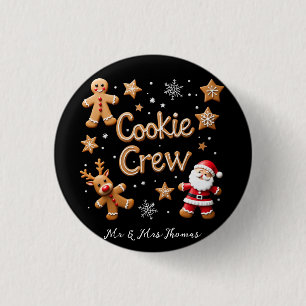 Word lid van de Cookie Crew Your Ultimate Christma Ronde Button 3,2 Cm