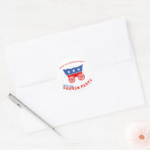Word lid van de Donner Party Sticker (Envelop)