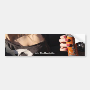 Word lid van de revolutie Bumpersticker Verve met