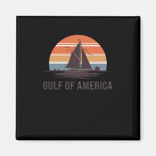 Word lid van de VS - Golf van Amerika Actief Magneet (Voorkant)
