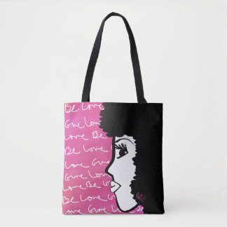 Word Love Geef Love Canvas Bag Draagtas