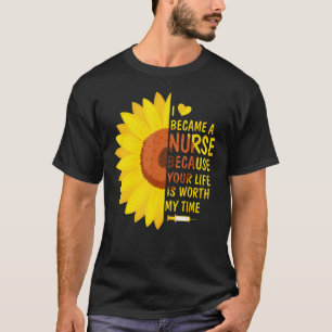 Word mijn tijd verpleegdag dag week week week week t-shirt