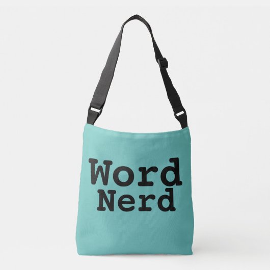 Word Nerd Crossbody Tas (Voorkant)