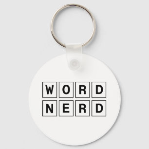 Word Nerd Sleutelhanger