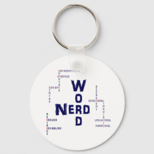 Word Nerd Sleutelhanger