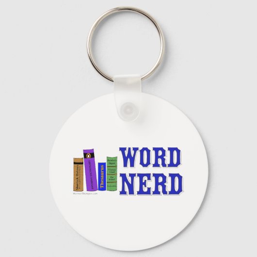 Word Nerd Sleutelhanger (Voorkant)