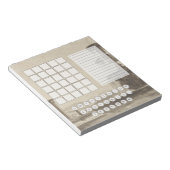 Word Notitieblok met snijpad (Schuin)