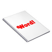 Word! Notitieboek (Rechterzijde)