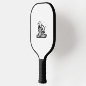 Word Onbestuurbaar Baby Moo Deng Funny Gezegde Tan Pickleball Paddle (Links)