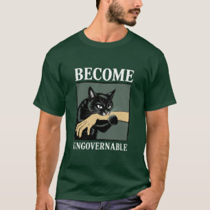Word onhandelbaar Grappig Dieren Anarchie Cadeau K T-shirt