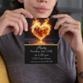 Word ontslagen voor ons feest! kaart