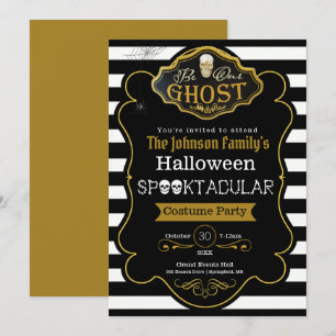 Word onze uitnodiging voor Ghost Black & Gold Cost
