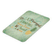 Word Pineappelkunst Magneet (Linkerzijde)