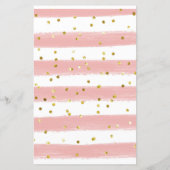 Word Scramble Game Pink Floral Snel gegrift (Achterkant)