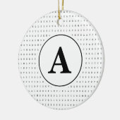 Word Search Puzzle Monogram Keramisch Ornament (Links)