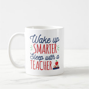 Word slimmer Smarter Slaap met een leraar Koffiemok