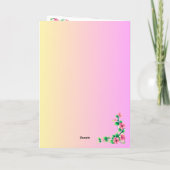 Word snel beter! Ik wens u een spoedig herstel" (Achterkant)