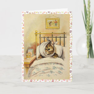 Word snel gezond Kat Kaart