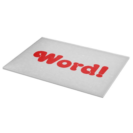 Word! Snijplank (Hoek)