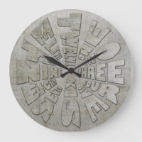 Word Time Clock Industrial