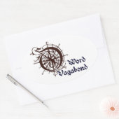 Word Vagabond sticker (Envelop)