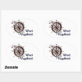 Word Vagabond sticker (Vel)