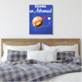 Word vandaag astronaut! canvas afdruk (Insitu (Slaapkamer))