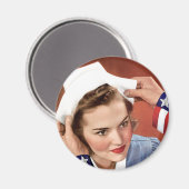 Word verpleegster magneet (Voorkant / Achterkant)