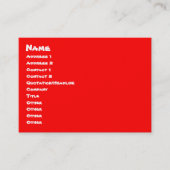 Word! Visitekaartje (Voorkant)