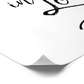 Word voor elkaar bestemd in Love Art Print (Hoek)