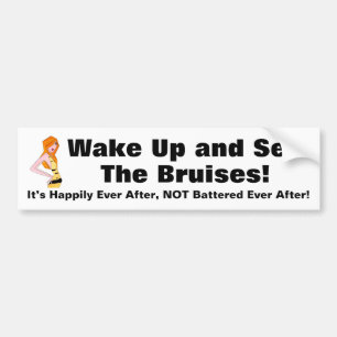 Word wakker en zie de bruinvissen. Bumpersticker