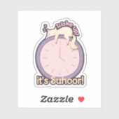 Word wakker! Het is Suhoor! Sticker (Vel)