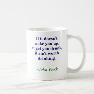 Word wakker, krijg drink koffie mok