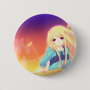 Word wakker van een nieuwe wereld ronde button 5,7 cm