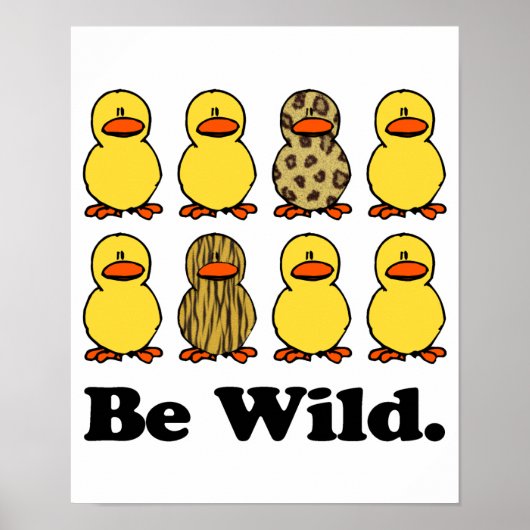 Word Wilde Eucks Poster (Voorkant)