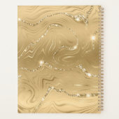 Worden getransformeerd Quote hart en blauwe vlinde Planner (Achterkant)