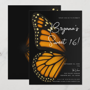 Worden Mariposa Monarch Vlinder Sweet 16 Kaart